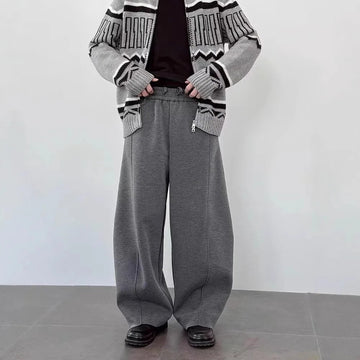 AIDASE  -  Retro Sweatpants Men's Spring American Style Loose and Versatile Casual High Street Floor Pants aidase-shop